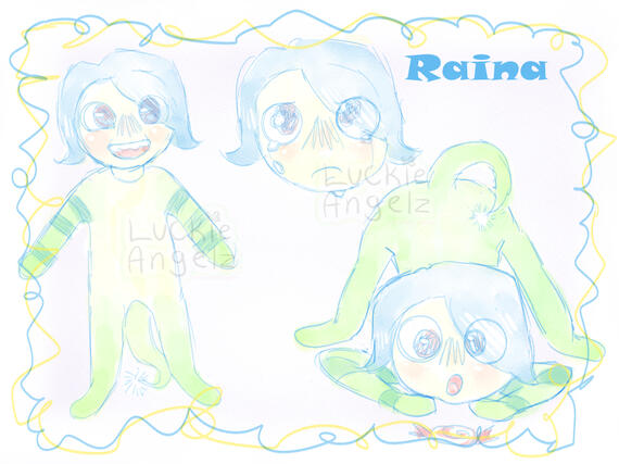 raina reference sheet